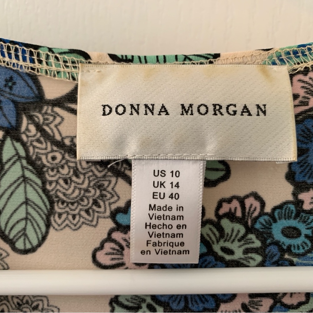 Donna Morgan Floral Dress